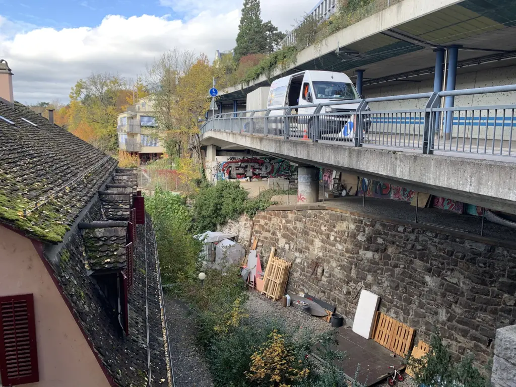 N01/40 Anschluss Letten Wasserwerkstrasse Baustelle