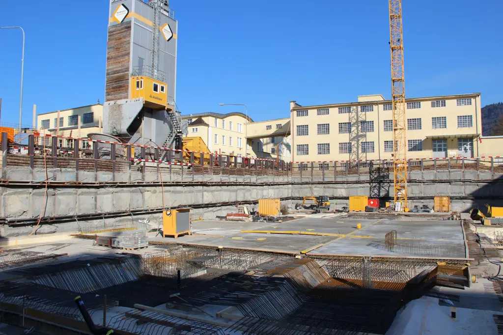 Überbauung Rüttimann-Areal Baustelle