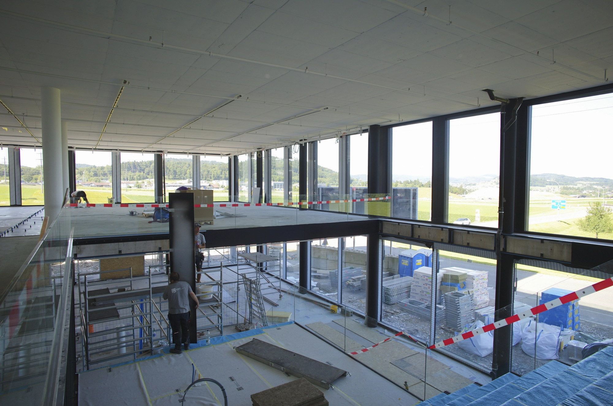 West One – von Rotz, Bronschhofen Baustelle