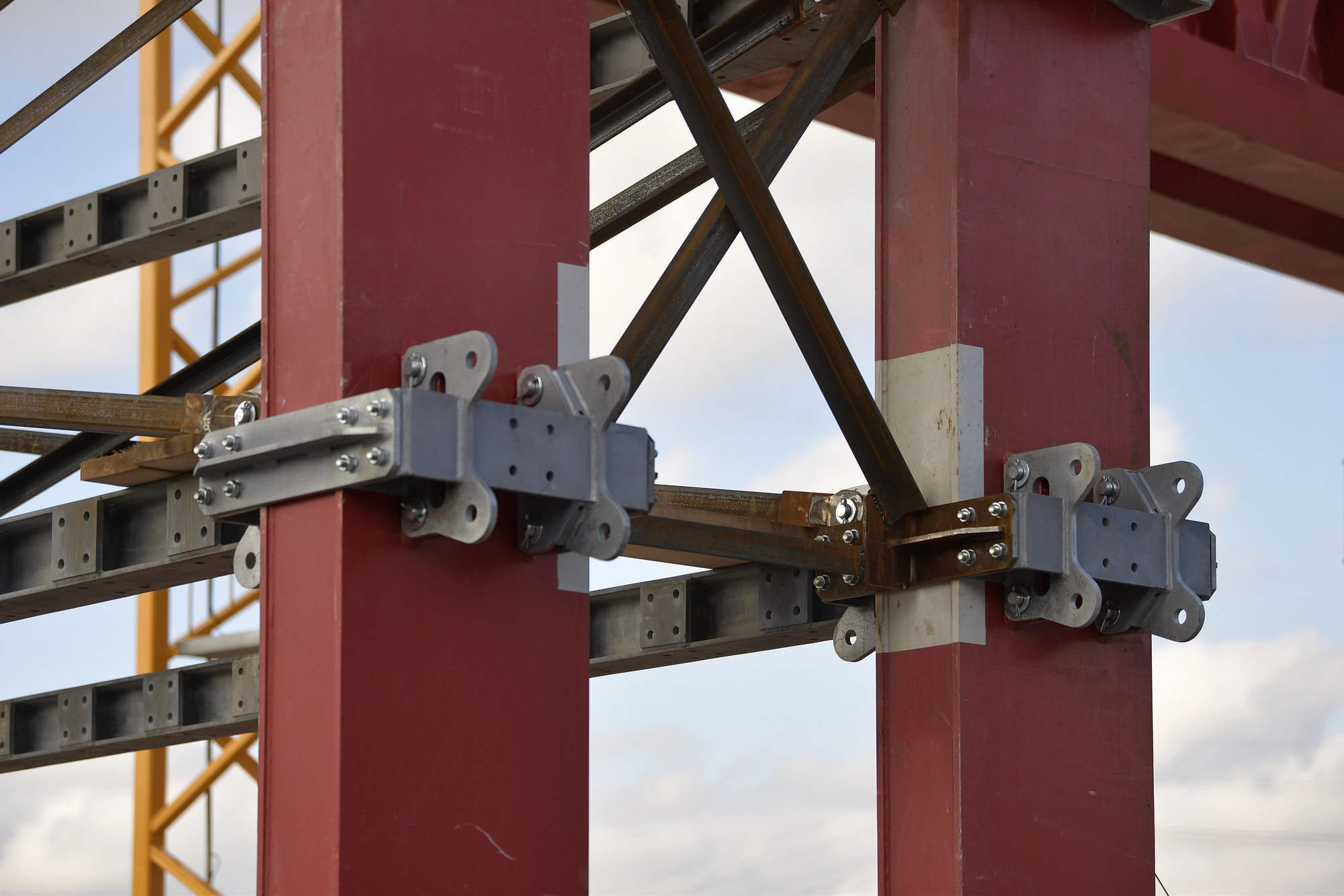 Lehrgerüstbau – Neubau Emmenbrücke Detail Brücke