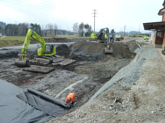 SBB STEP AS25 Rüthi-Oberriet, Anlageanpassung Baustelle