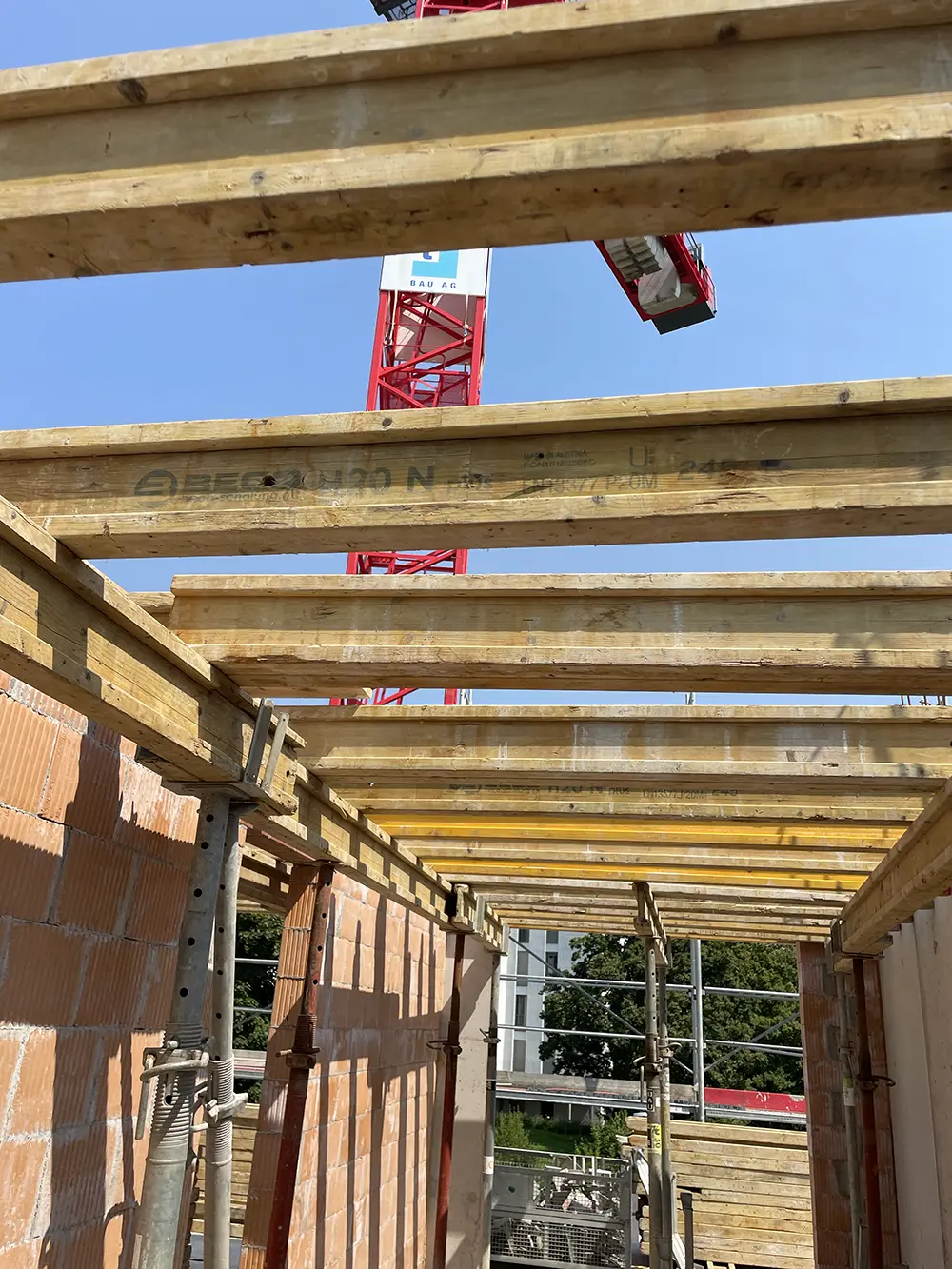 Mehrfamilienhaus Altwiesenstrasse Baustelle